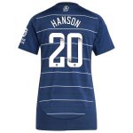 aston villa wsl adidas third shirt 2024-25 – womens with hanson 20 printing Collection | Official Aston Villa Jerseys