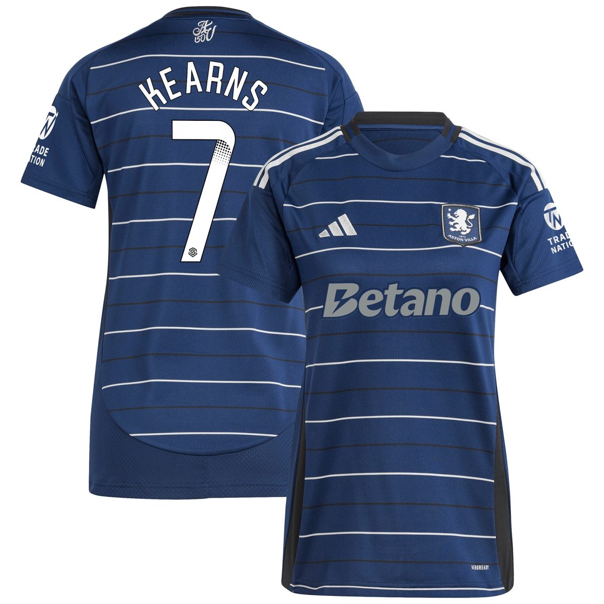 aston villa wsl adidas third shirt 2024-25 – womens with kearns 7 printing Collection | Official Aston Villa Jerseys