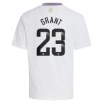 aston villa wsl away shirt 2024-25 – kids with grant 23 printing Collection | Official Aston Villa Jerseys