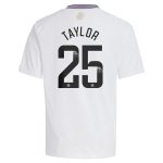 aston villa wsl away shirt 2024-25 – kids with taylor 25 printing Collection | Official Aston Villa Jerseys