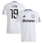 aston villa wsl away shirt 2024-25 with leon 19 printing Collection | Official Aston Villa Jerseys