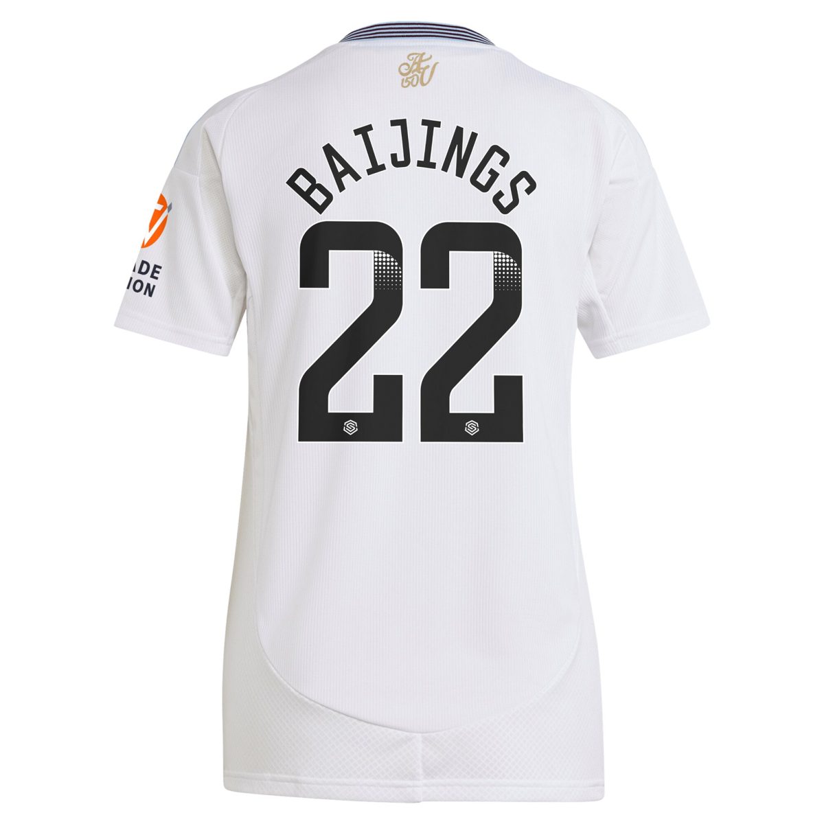aston villa wsl away shirt 2024-25 – womens with baijings 22 printing Collection | Official Aston Villa Jerseys