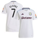 aston villa wsl away shirt 2024-25 – womens with kearns 7 printing Collection | Official Aston Villa Jerseys