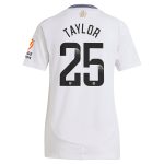 aston villa wsl away shirt 2024-25 – womens with taylor 25 printing Collection | Official Aston Villa Jerseys